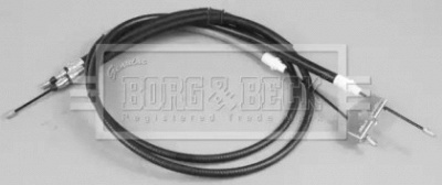 BORG & BECK bkb2503 -  Трос, стояночная тормозная система